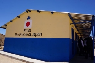 side of classrooms